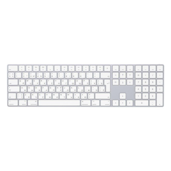 Apple magic keyboard with num.kp.eng, hõbe