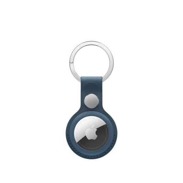 Apple airtag finewoven key ring, sinine
