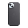 Iphone 15 finewoven case with magsafe - black