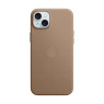 Iphone 15 plus finewoven case with magsafe - taupe