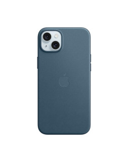 Iphone 15 plus finewoven case with magsafe - pacific blue