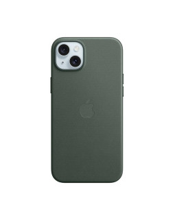 Iphone 15 plus finewoven case with magsafe - evergreen