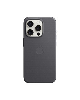 Iphone 15 pro finewoven case with magsafe - black