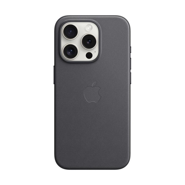 Iphone 15 pro finewoven case with magsafe - black