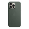 Iphone 15 pro max finewoven case with magsafe - evergreen