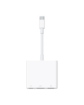 Adapter apple usb-c pistik-> usb-c/hdmi/usb-a pesa