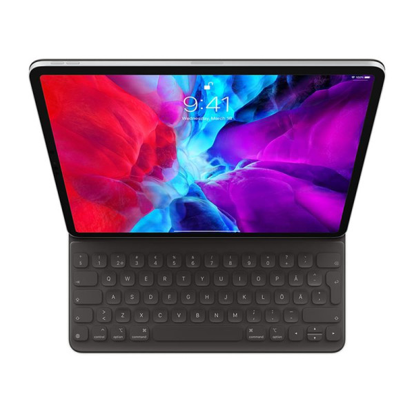 Ipad pro 12.9 3rd/4th/5th gen (2018/2020/2021) smart kb, swe