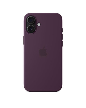Iphone 16 plus silicone case with magsafe - plum Iphone 16 plus silicone case with magsafe - plum