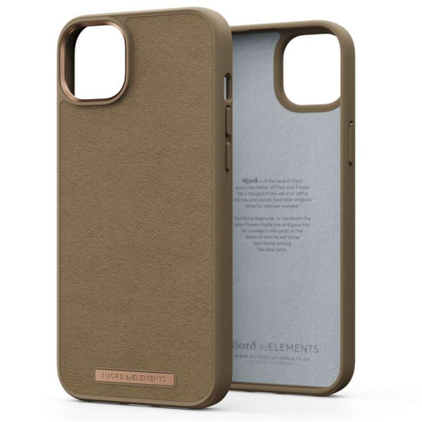 Njord  comfort+ case iphone 14 plus (camel)