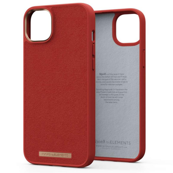 Njord  comfort+ case for iphone 14 plus (orange)