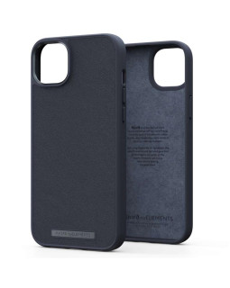 Njord  genuine leather case iphone 14 plus (black)