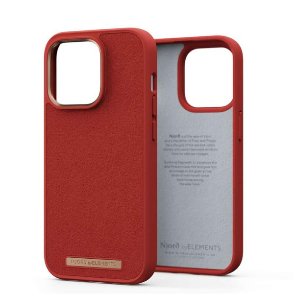 Njord  comfort+ case for iphone 14 pro (orange)