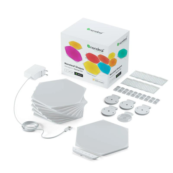 Nanoleaf shapes hexagons starter kit (9 panels) Nanoleaf shapes hexagons starter kit (9 panels)