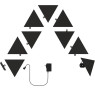 Nanoleaf shapes black triangles starter kit (9 panels)