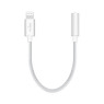 Adapter puro lightning to jack 3,5 mm, 15cm, white