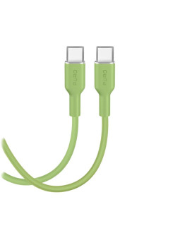 Cable puro soft usb-c/usb-c 1.5m, green