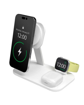 Puro mag station 3-in-1, qi2, white