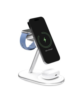 Puro qi2 3 in 1 mag wireless charging stand