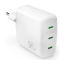 Vooluadapter puro gan 96w 3xusb-c, white