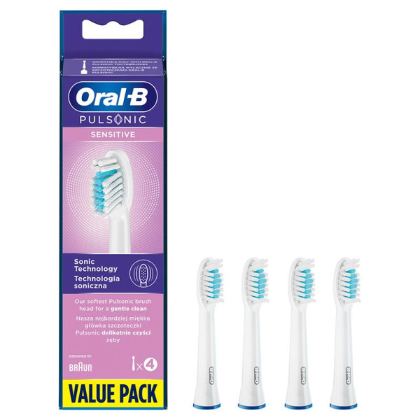 Lisaharjad pulsonic 4tk, oral-b, sensitive