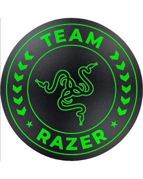 Tarvik razer põranda matt, must/roheline