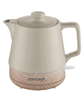 Veekeetja concept, keraamiline, beež 1l