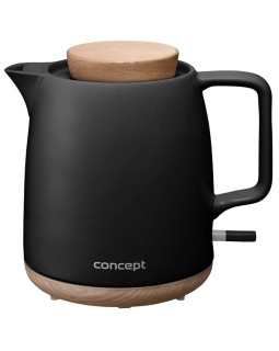 Veekeetja concept, keraamiline, must 1l Veekeetja concept, keraamiline, must 1l