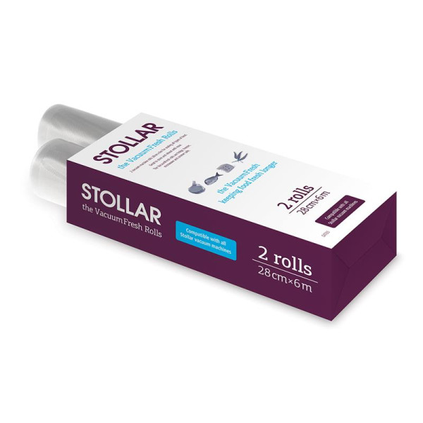 Vacuumfresh kilerullid 2tk 28cm x 6m, stollar