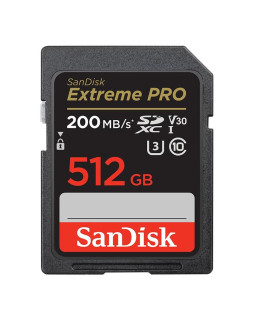 Mälukaart sandisk sdhc 512gb extreme pro