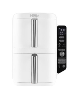 Kuumaõhufritüür ninja double stack xl, 9.5l, valge