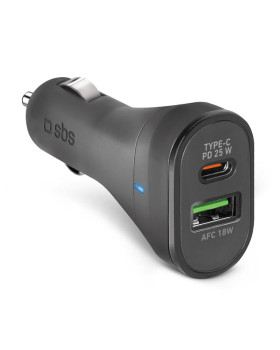Charger sbs car 25w usb/usb-c Charger sbs car 25w usb/usb-c