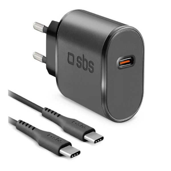 Wall charger sbs 15w kit usb-c