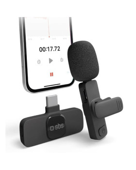 Microphone sbs with type-c receiver, black Microphone sbs with type-c receiver, black