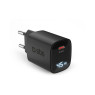 Charger sbs gan 45w, usb-c, lcd, black