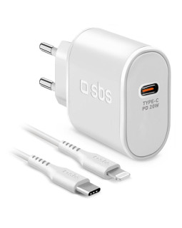Wall charger sbs 20w kit lightning
