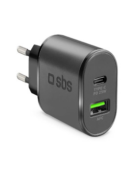 Vooluadapter sbs 25w usb/usb-c