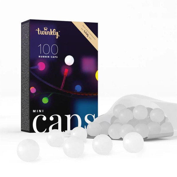 Twinkly mini 100 caps, silicon, sphere shape