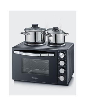 Miniahi 30 l kahe keedualaga severin, must