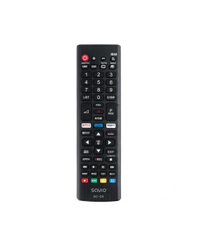 Universal remote control/replacement savio for lg tv