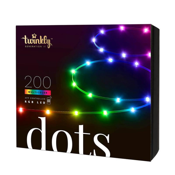Twinkly valgusriba dots 200led/10m/ip20 Twinkly valgusriba dots 200led/10m/ip20
