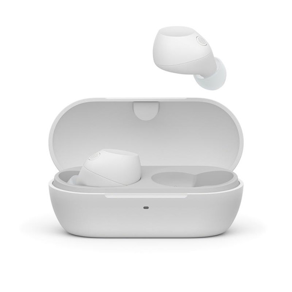 Täielikult juhtmevabad kõrvaklapid sony, valge