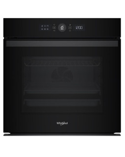 Whirlpool, 73l, pürolüütiline puhastus, must - integreeritav ahi