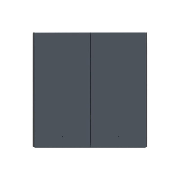 Aqara smart wall switch h1 (no neutral, double rocker) grey Aqara smart wall switch h1 (no neutral, double rocker) grey