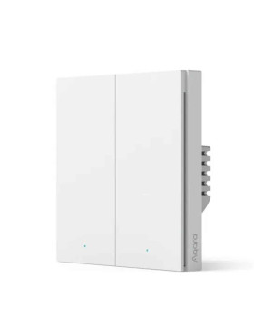 Aqara smart wall switch h1 (no neutral, double rocker)