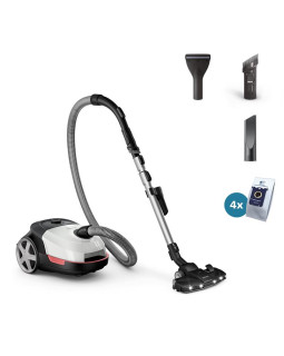 Tolmuimeja tolmukotiga philips 6000 seeria, valge