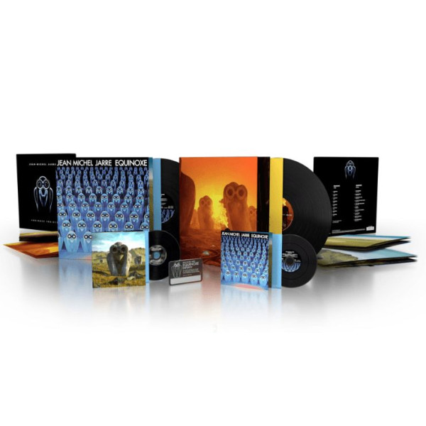 JEAN-MICHEL JARRE-Equinoxe Infinity (Limited Edition Deluxe Boxset 2LP+2CD) Vinüülplaadid