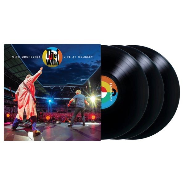 THE WHO-THE WHO WITH ORCHESTRAL LIVE AT WEMBLEY  Vinüülplaadid