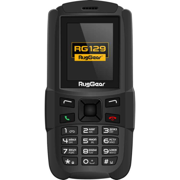RugGear RG129 Dual black Nutitelefonid RugGear RG129 Dual black Nutitelefonid