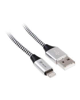 Tracer 46268 Lighting USB 2.0 Iphone AM 1m Black Silver