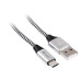 Tracer 46265 USB 2.0 Type C A Male 1m Black Silver Muu